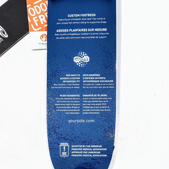 SOLE Shoes Sole Ed Viesturs Signature Series Custom Arch Support